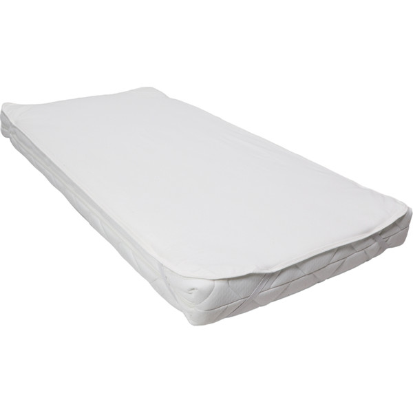 MamaLoes Wit Jersey 60 x 120 cm Waterproof Matrasbeschermer met Elastieken ML040410