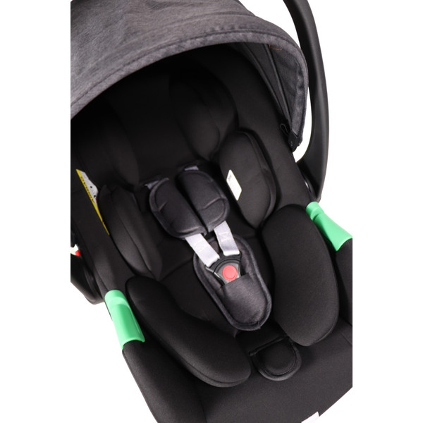 Ding Liam Anthracite 3-in-1 Combi Kinderwagen Incl. Autostoel DI-381711