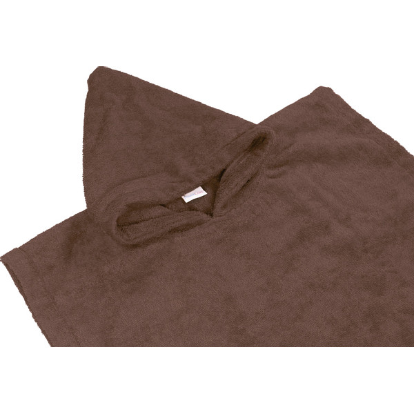 MamaLoes Badstof Chocolade Bruin Baby Poncho ML010515