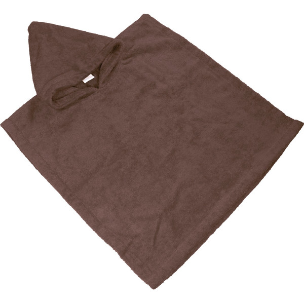 MamaLoes Badstof Chocolade Bruin Baby Poncho ML010515