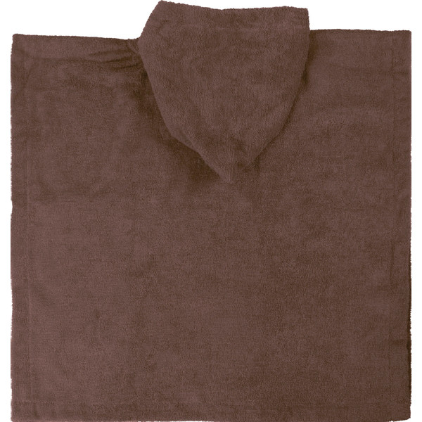 MamaLoes Badstof Chocolade Bruin Baby Poncho ML010515