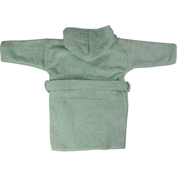 MamaLoes Badstof Stone Green 1-2jr Badjas ML5387