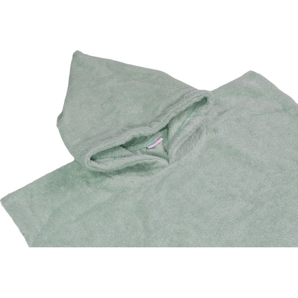 MamaLoes Badstof Stone Green Baby Poncho ML5287