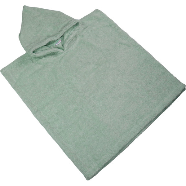 MamaLoes Badstof Stone Green Baby Poncho ML5287