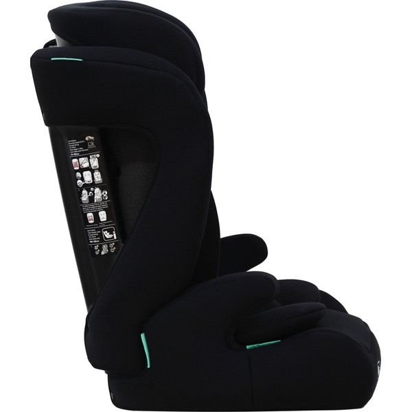 MamaLoes Bas Zwart 76-150 cm i-Size Autostoel