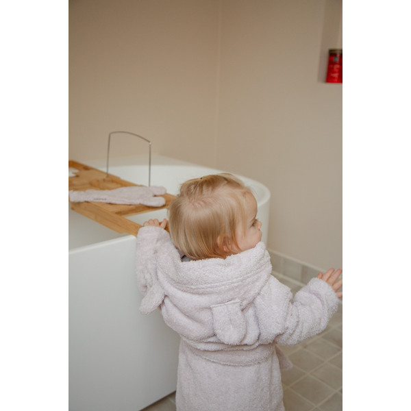MamaLoes Beer Badstof Lila Baby Washand ML010246