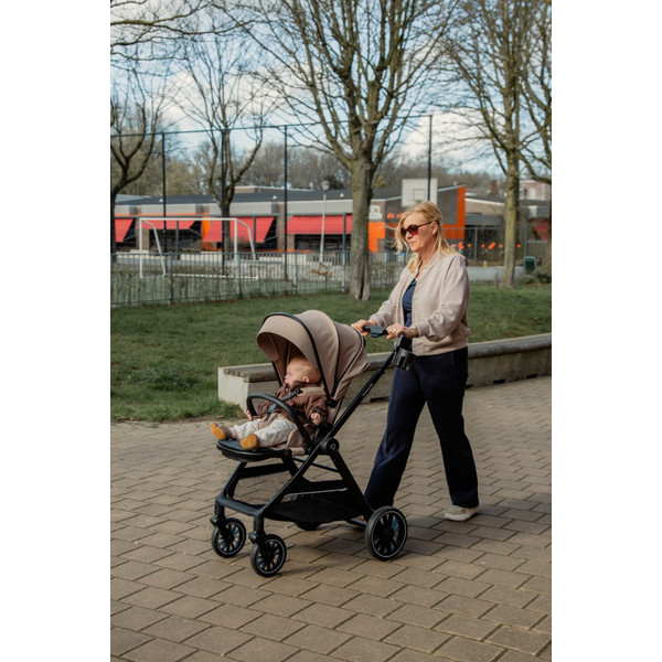MamaLoes Bodi Nougat 3-in-1 Kinderwagen incl. Autostoel