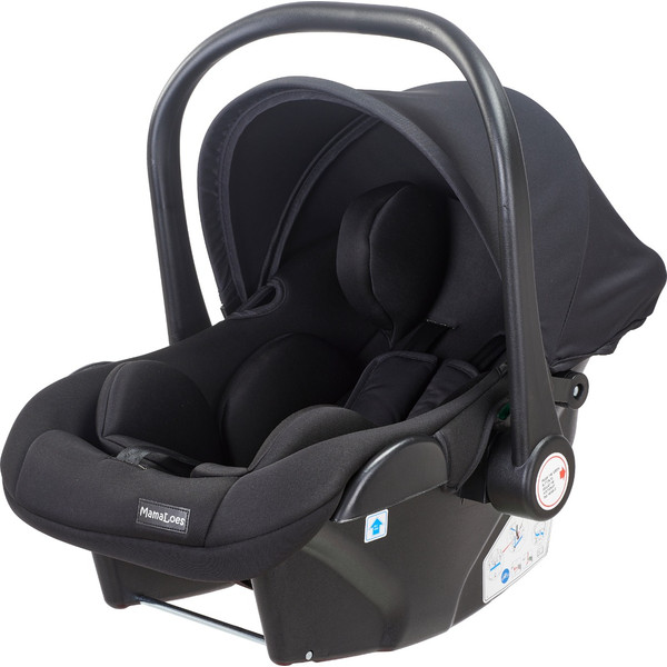 MamaLoes Bodi Zwart 3-in-1 Kinderwagen incl. Autostoel