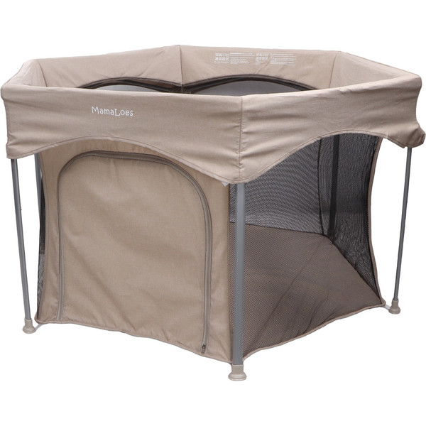 Mamaloes Boris Beige 6-Hoekige Inklapbare Baby Box ML040608