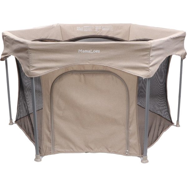Mamaloes Boris Beige 6-Hoekige Inklapbare Baby Box ML040608