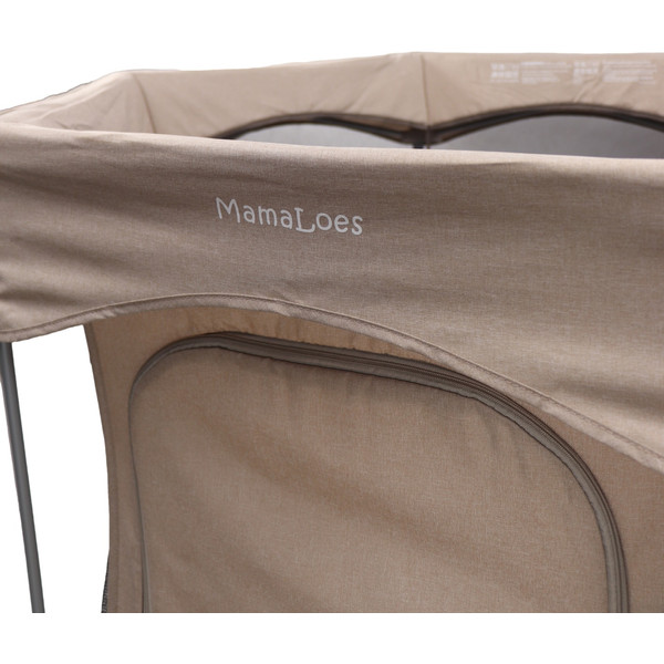 Mamaloes Boris Beige 6-Hoekige Inklapbare Baby Box ML040608
