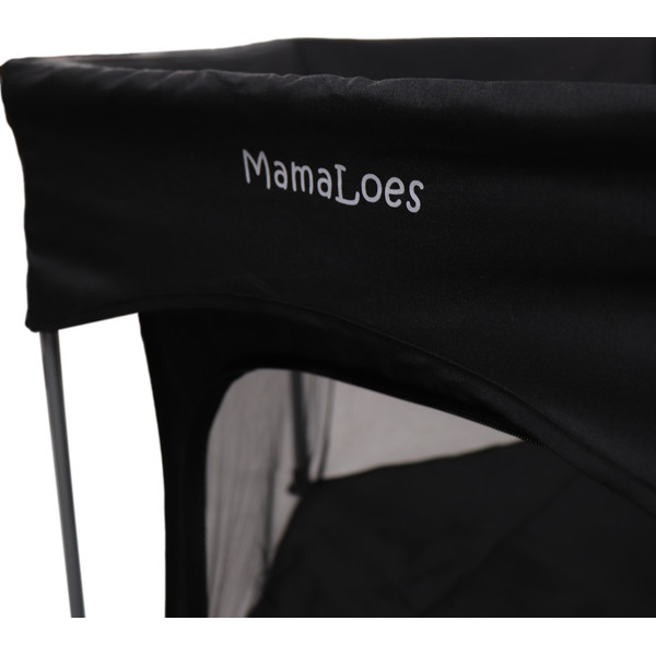 Mamaloes Boris Zwart 6-Hoekige Inklapbare Baby Box ML040607