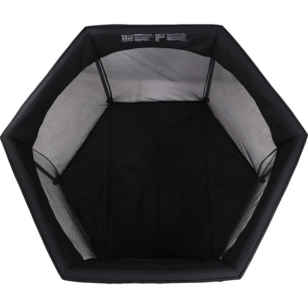Mamaloes Boris Zwart 6-Hoekige Inklapbare Baby Box ML040607