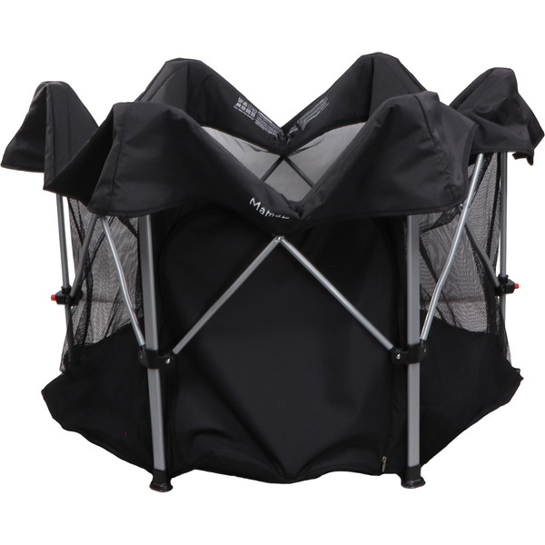 Mamaloes Boris Zwart 6-Hoekige Inklapbare Baby Box ML040607