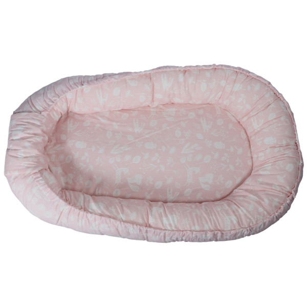 MamaLoes Botanical Animals Roze Babynest