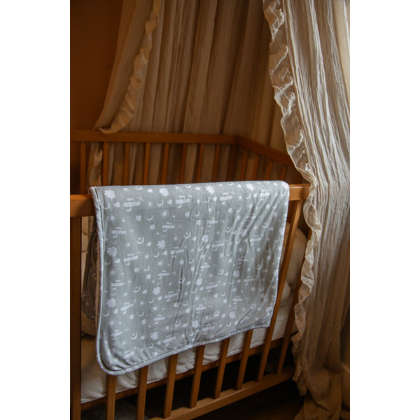 MamaLoes Cactus Fleece 70x90cm Babydeken ML010612