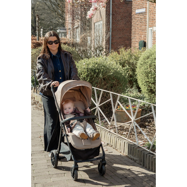 MamaLoes Cato Beige Shopper Wandelwagen