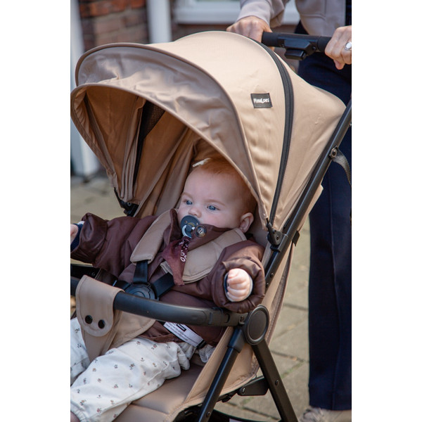 MamaLoes Cato Zwart Shopper Wandelwagen