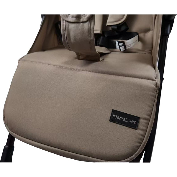 MamaLoes Cato Zwart Shopper Wandelwagen