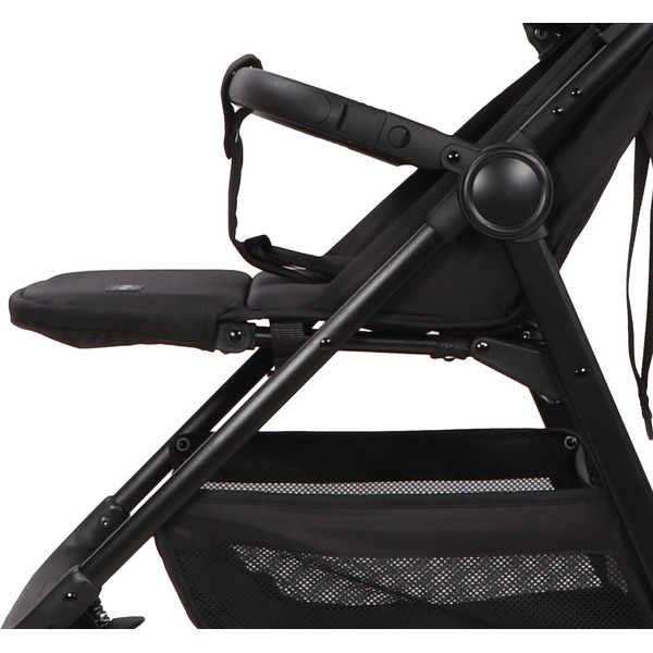 MamaLoes Cato Zwart Shopper Wandelwagen