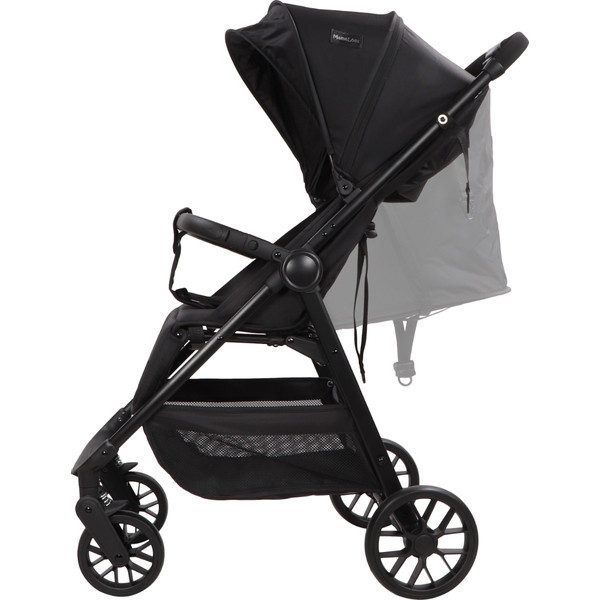 MamaLoes Cato Zwart Shopper Wandelwagen