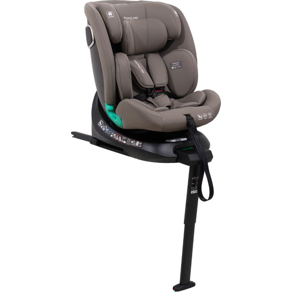 MamaLoes Demian Taupe 40-150 cm 360° i-Size Autostoel