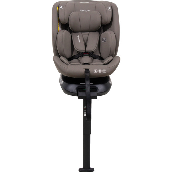 MamaLoes Demian Taupe 40-150 cm 360° i-Size Autostoel