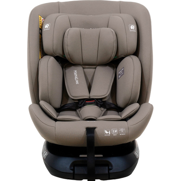 MamaLoes Demian Taupe 40-150 cm 360° i-Size Autostoel