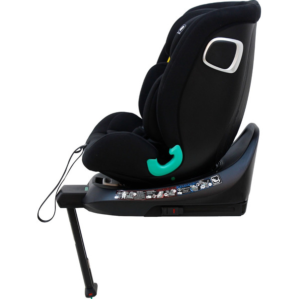 Mamaloes Demian Zwart 40-150 cm 360° i-Size Autostoel