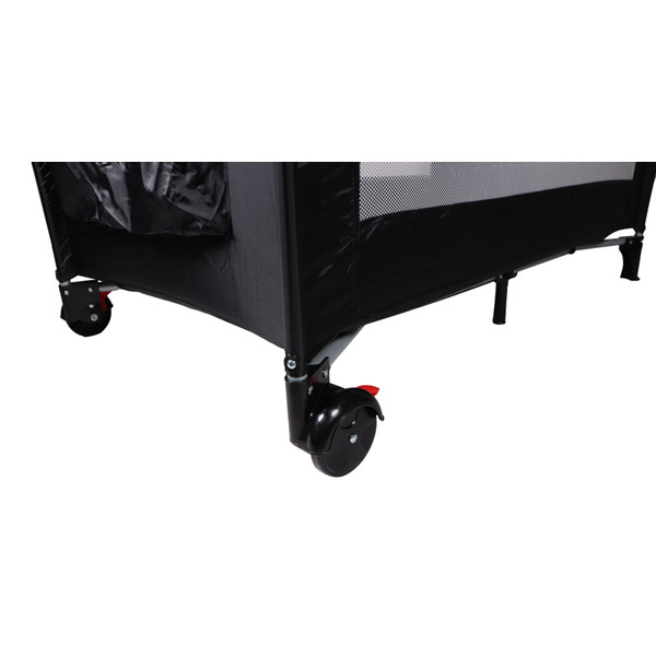 Ding Deluxe Black Campingbedje incl. Bodemverhoger DI-151805