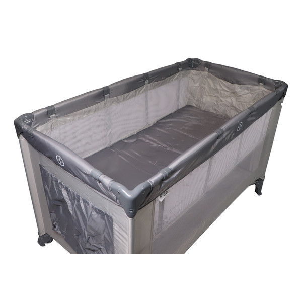 Ding Deluxe Grey Campingbedje incl. Bodemverhoger DI-151806