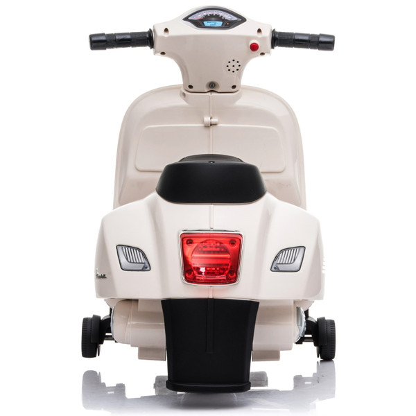 Eco Toys Wit 1,5-3 jaar Elektrische Vespa Scooter H1