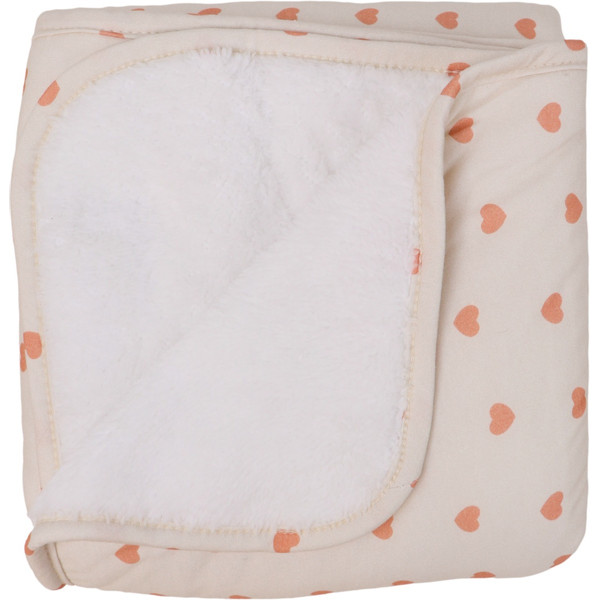 MamaLoes Hartjes Fleece 70x90cm Babydeken ML010613