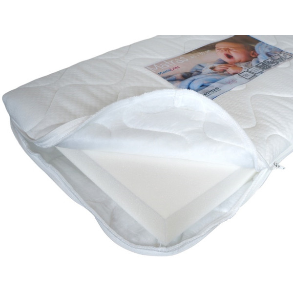 MamaLoes Manon 40x80x7 cm Recht Wiegmatras KMML241-40/80/7