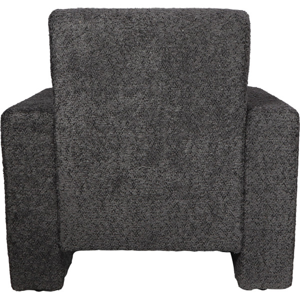 MamaLoes Jamie Antraciet Bouclé Kinderfauteuil ML040706