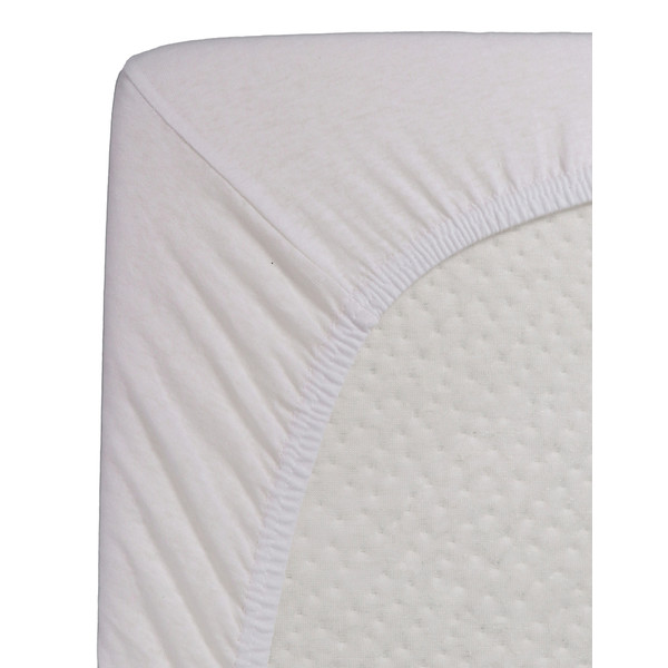 MamaLoes Jersey Wit 40 x 80 cm Wieg Hoeslaken ML040301
