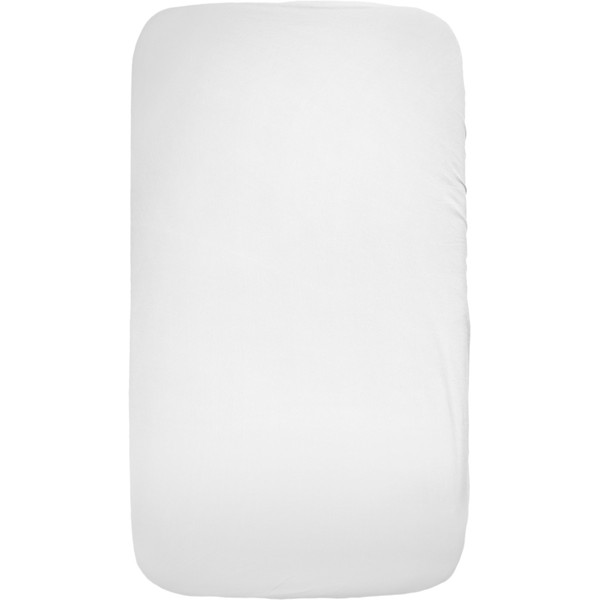 MamaLoes Jersey Wit 50 x 90 cm Co-sleeper Wieg aan Bed Hoeslaken ML040323
