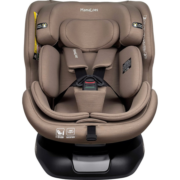 MamaLoes Joah Sand 40-150 cm 360° i-Size Autostoel