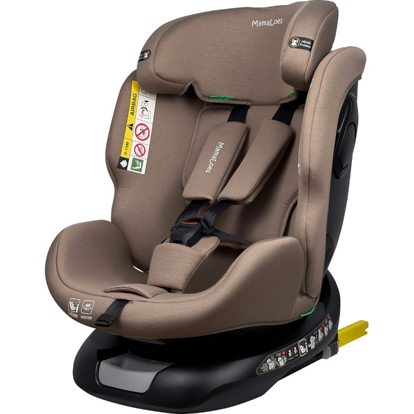MamaLoes Joah Sand 40-150 cm 360° i-Size Autostoel