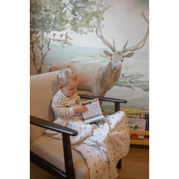 MamaLoes Jungle Fleece 70x90cm Babydeken ML010614