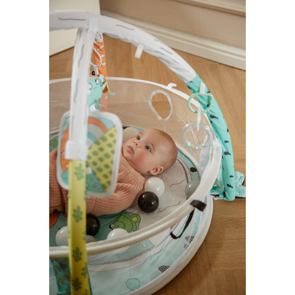 MamaLoes Kikker 3-in-1 Speelkleed/Ballenbak