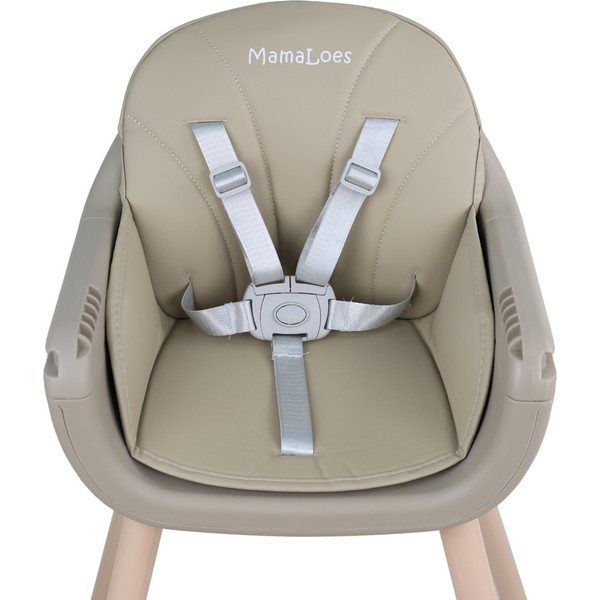 MamaLoes Lily Taupe Kinderstoel