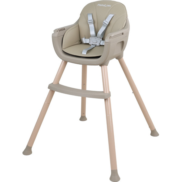 MamaLoes Lily Taupe Kinderstoel