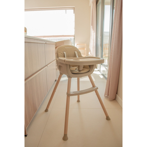 MamaLoes Lily Zwart Kinderstoel