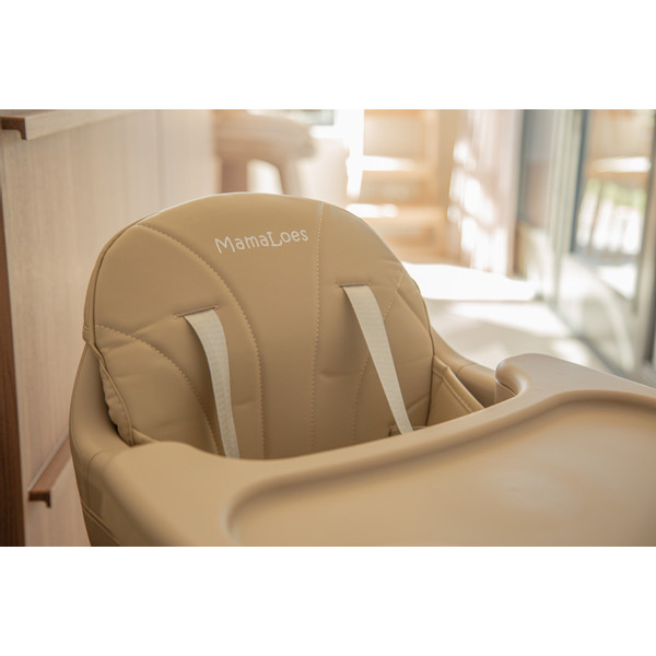 MamaLoes Lily Taupe Kinderstoel