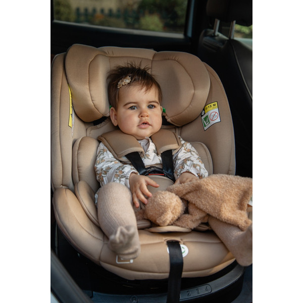 Mamaloes Lio Zwart 40-150 cm 360° i-Size Autostoel