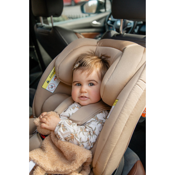 Mamaloes Lio Nougat 40-150 cm 360° i-Size Autostoel