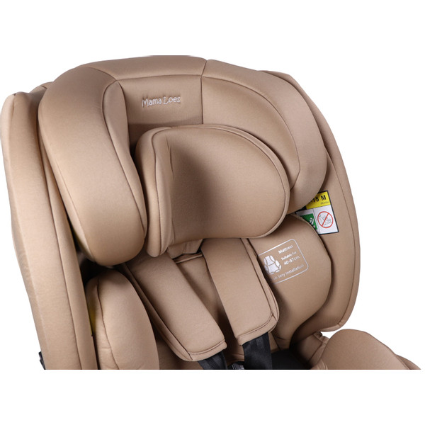MamaLoes Lio Nougat 40-150 cm 360° i-Size Autostoel - Set van 2