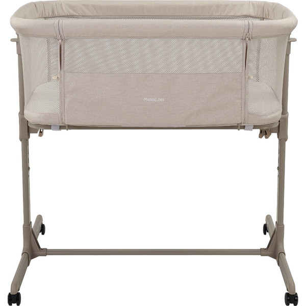 MamaLoes Loua Beige Wieg aan Bed Co-Sleeper