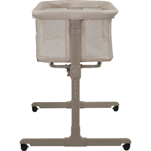 MamaLoes Loua Beige Wieg aan Bed Co-Sleeper